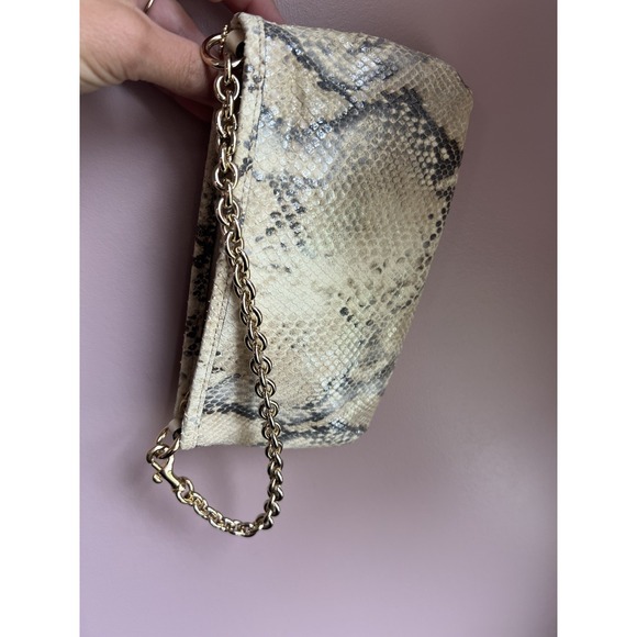 COACH‎ One-Handle Mini Bag Pouch Python Pattern 6695 - Picture 9 of 12